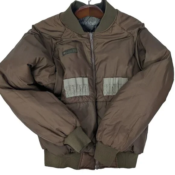 Vtg Columbia Mossy Oak Breakup Reversible Camo Jacket Men’s M 1995 Hunting Coat - Picture 4 of 14